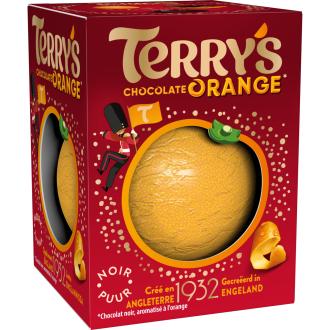 Terry's Dark Chocolate Orange suklaapallo 145g kalorit ja ravintosisältö - 514 kcal