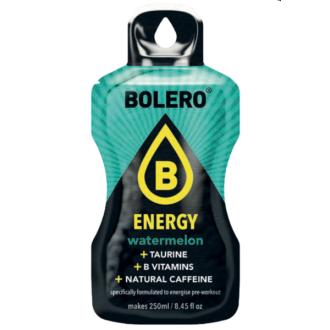 Bolero Energy Watermelon 7 g Juomajauhe kalorit ja ravintosisältö - 6 kcal