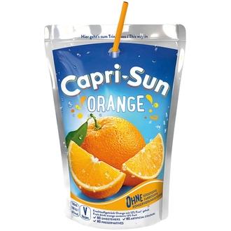 Capri-Sun Orange mehujuoma 200 ml pillimehu kalorit ja ravintosisältö