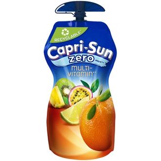Capri-Sun Multi Zero 330 ml pillimehu kalorit ja ravintosisältö