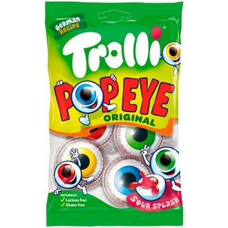 Trolli Pop Eye makeispussi 75g kalorit ja ravintosisältö