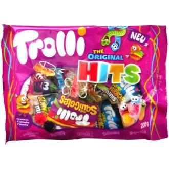Trolli Original Hits makeissekoitus 200g kalorit ja ravintosisältö - 336 kcal