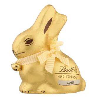 Lindt Gold Bunny Valkosuklaakuvio 100g kalorit ja ravintosisältö