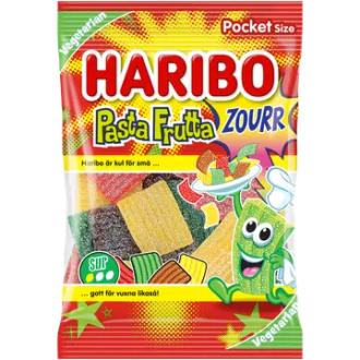 HARIBO Pasta Frutta 80 g karkkipussi kalorit ja ravintosisältö - 361 kcal