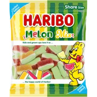 HARIBO Melon Mix 160 g karkkipussi kalorit ja ravintosisältö - 334 kcal