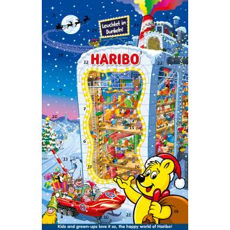 Haribo Advent Calendar joulukalenteri 300g kalorit ja ravintosisältö - 352 kcal