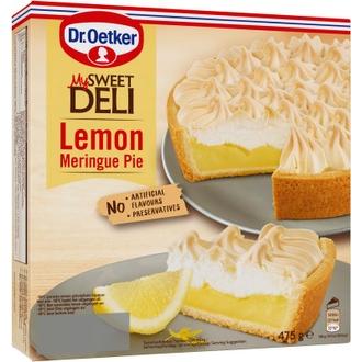 Dr. Oetker My Sweet Deli Lemon Meringue Pie Pakastekakku 475G kalorit ja ravintosisältö - 284 kcal