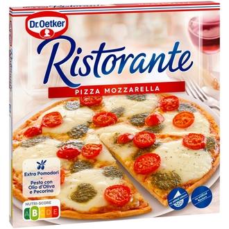 Dr. Oetker Ristorante Mozzarella pakastepizza 355 g kalorit ja ravintosisältö