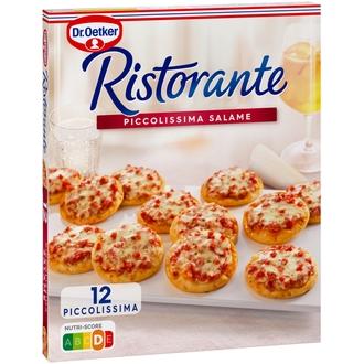 Dr. Oetker Ristorante Piccolissima Salame pakasteminipizzat 288g kalorit ja ravintosisältö