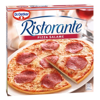 Ristorante pizza320g salame kalorit ja ravintosisältö