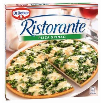 Ristorante pizza 390g spinaci kalorit ja ravintosisältö
