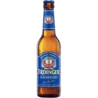 Erdinger Alkoholfrei 0,5 til-% 33 cl alkoholiton vehnäolut kalorit ja ravintosisältö - 25 kcal