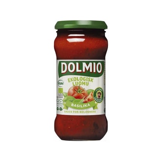 Dolmio basilika pastakastike 350g luomu kalorit ja ravintosisältö