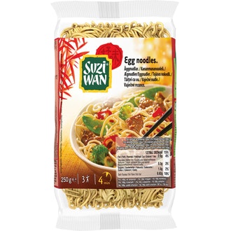 Suzi Wan Munanuudeli 250g kalorit ja ravintosisältö