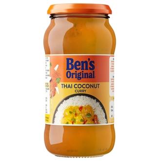 Ben's Original Thai Coconut Curry ateriakastike 450g kalorit ja ravintosisältö