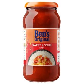 Ben's Original Sweet & Sour Spicy ateriakastike 450g kalorit ja ravintosisältö