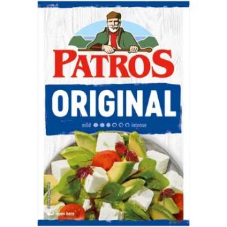 Patros salaattijuusto pala 180g kalorit ja ravintosisältö - 279 kcal
