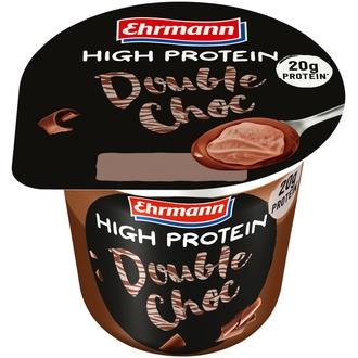 High Protein suklaanmakuinen proteiinivanukas suklaa vaahdolla 200 g kalorit ja ravintosisältö - 81 kcal