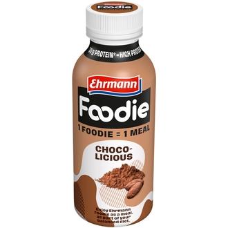 Ehrmann Foodie Chocolicious 400 ml kalorit ja ravintosisältö - 106 kcal