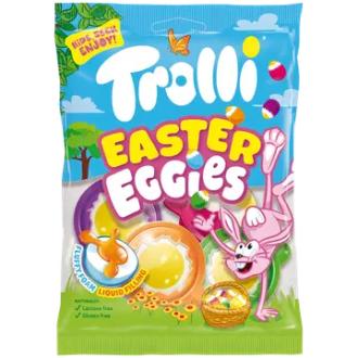 Trolli Easter Eggies 75g kalorit ja ravintosisältö - 323 kcal
