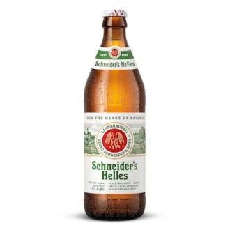 Schneider Bayrisch Hell olut 4,9% 0,5l kalorit ja ravintosisältö - 39 kcal