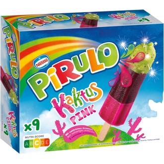 Pirulo Kaktus Pink limonadijääpuikko monipakkaus 9x48g/45ml kalorit ja ravintosisältö