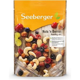 Seeberger 150g pähkinä-marjasekoitus kalorit ja ravintosisältö - 239 kcal