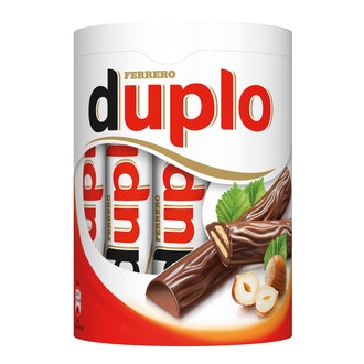 Duplo 10-pack 182g vohvelipatukka kalorit ja ravintosisältö