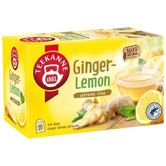 20x1,75g Teekanne Inkivääri sitruuna yrttihauduke, pussitee kalorit ja ravintosisältö