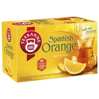 Teekanne Spanis Orange hedelmähauduke 20x2,2g kalorit ja ravintosisältö