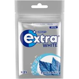 Extra White Sweet Mint purukumi (29 g) kalorit ja ravintosisältö
