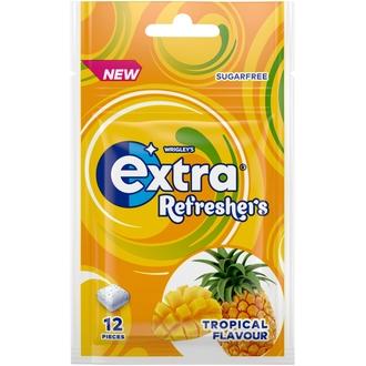 Extra Refreshers Tropical purukumi 26g kalorit ja ravintosisältö