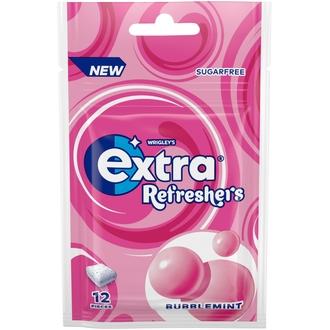 Extra Refreshers Bubblemint purukumi 26g kalorit ja ravintosisältö
