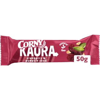 Corny Havre kaurapatukka 50g cranberry pumpkin seeds kalorit ja ravintosisältö - 444 kcal