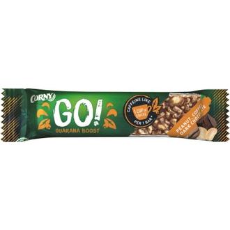 Corny Go! Maapähkinä Tumma Suklaa Kahvi 40G Pähkinäpatukka kalorit ja ravintosisältö - 479 kcal