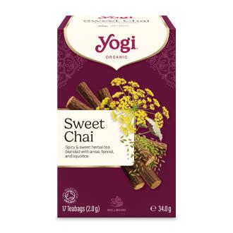 YogiTea sweet chai teejuoma 17x2g luomu kalorit ja ravintosisältö - 1 kcal