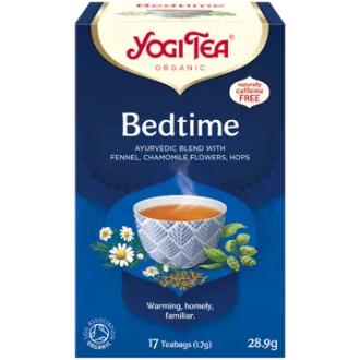 Yogi Tea Luomu Bedtime yrtti- ja maustetee Ayurvedinen 17x1,8g kalorit ja ravintosisältö - 0 kcal