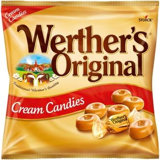 Werther´s Original Cream Candies Kermakaramelli 135g kalorit ja ravintosisältö