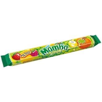 Mamba Sour hedelmätoffee 106 g kalorit ja ravintosisältö