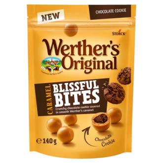 Werther´s Original Bites Cookie makeinen 140g kalorit ja ravintosisältö - 532 kcal
