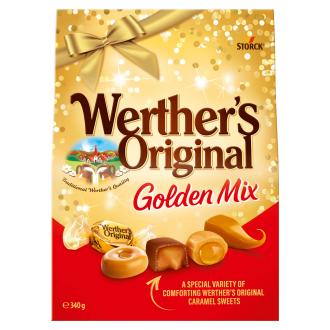 Werther's Original Golden Mix makeinen 340g kalorit ja ravintosisältö - 430 kcal