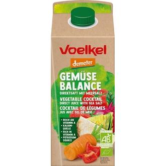 Voelkel Gemüse Balance demeter 750ml Luomuvihannesmehu kalorit ja ravintosisältö