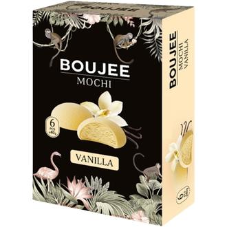 BOUJEE Mochi jäätelö vanilja 6 x 40 g kalorit ja ravintosisältö - 193 kcal