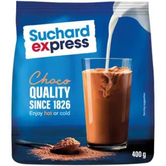 Suchard Express Kaakaojuomajauhe 400g kalorit ja ravintosisältö - 392 kcal