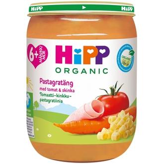 Hipp 190g Luomu Nuudeleita, vihanneksia ja kinkkua 6 kk
