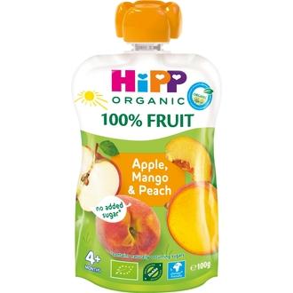 Hipp 100G Luomu Smoothie Persikkaa, Mangoa&Omenaa 4Kk kalorit ja ravintosisältö