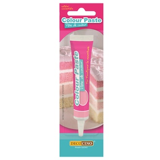 Decocino väripasta 25g vaaleanpunainen kalorit ja ravintosisältö