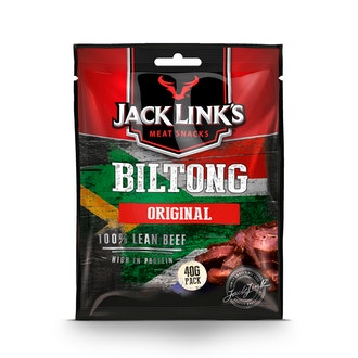 Jack Links Biltong original 40g kalorit ja ravintosisältö - 299 kcal