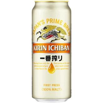 Kirin Ichiban 5% 0,5l japanilainen olut tölkki kalorit ja ravintosisältö