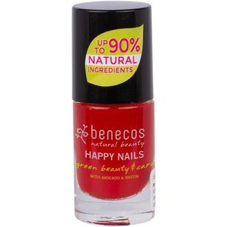 Benecos Happy Nails Nail Polish - Kynsilakka Vintage Red 5Ml